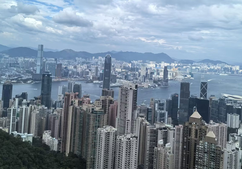 維多利亞港景色